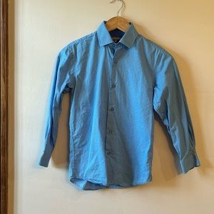 Geoffrey Beene Blue Dress Shirt